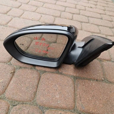Lusterko lewe 20PIN Europa czarne Z22Y Kamera Asystent Opel Insignia B