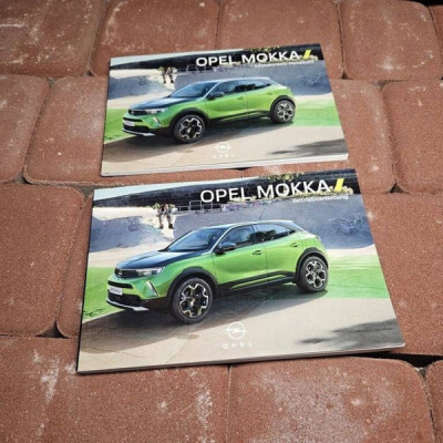 Ksiązka serwisowa - język Niemiecki. Bez serwisówki Opel Mokka B II