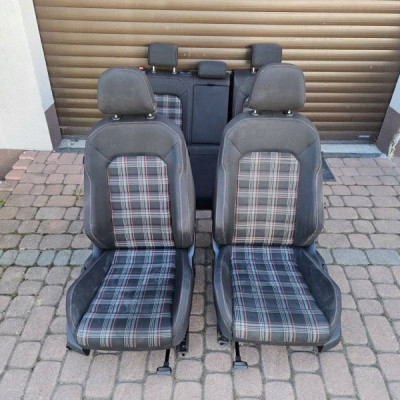 Fotel fotele przednie wnętrze RECARO GTI Volkswagen Golf 7 VII