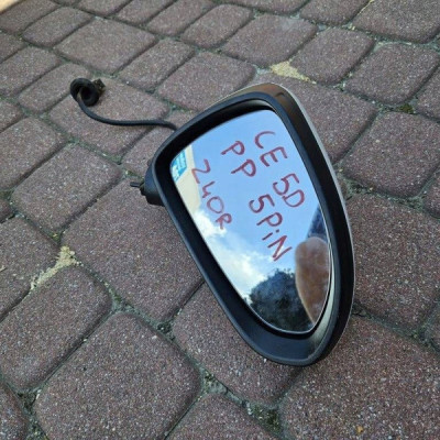 Lusterko prawe białe 40R Z40R 5PIN Europa 5drzwi Opel Corsa E