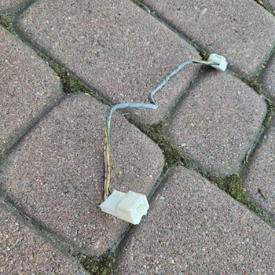 Instalacja kostka wtyczka nagrzewnicy nawiewu Toyota Camry VIII XV70