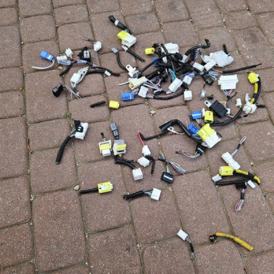 Instalacja kostka wnętrza wtyczka kabel Toyota Camry VIII XV70