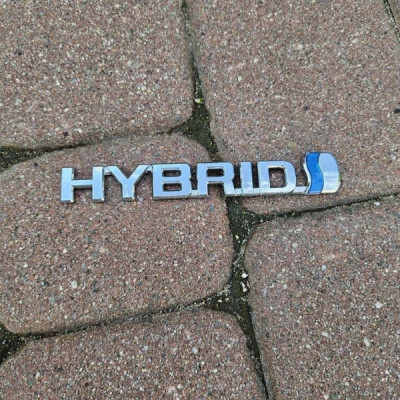 Znaczek emblemat klapy tył tylnej logo HYBRID Hybryd Toyota Camry VIII XV70