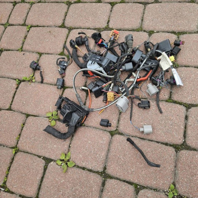 Instalacja wiązka wtyczka komory silnika kabel Volkswagen Golf VII 7