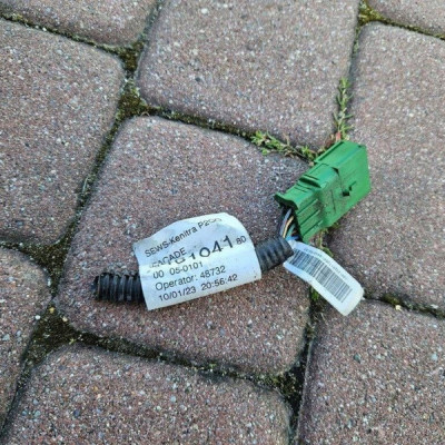 Instalacja wiązka radaru przedniego kostka Opel Mokka B 9846104180