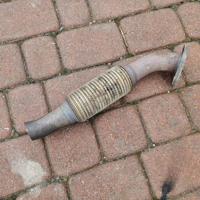 Wydech tłumika siatka elastyczna łącznik Opel Adam