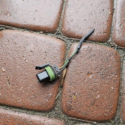 Kostka wtyczka czujnika instalacja temperatury zewnętrzna Opel Adam