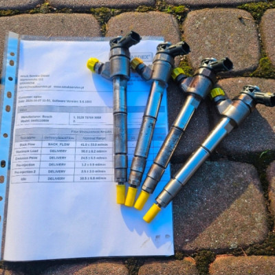 Wtrysk wtryskiwacz 210KM Opel Insignia B 55491093 04451108099 WYKRES