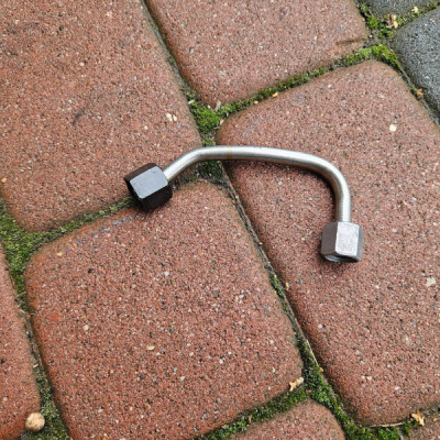 Przewód rura wąż paliwa przelewowy 1.2 1.2THP PROACE CITY Combo E 833843