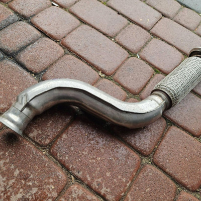 Rura wydech wydechowa siatka 1.2 1.2THP PROACE CITY Combo E Berlingo Rifter