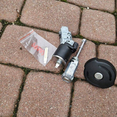 Wkładka zamka stacyjka wlew paliwa klucze PROACE CITY Combo E Berlingo Rift