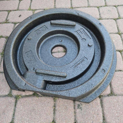 Styropian koła zapasowego wypełnienie wkład absorber Opel Corsa F 93484683