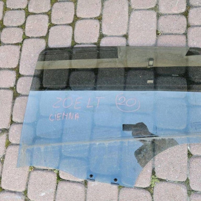 Szyba drzwi tył tylna ciemna lewa - ROCZNIK NA SZYBIE 2020R Renault Zoe