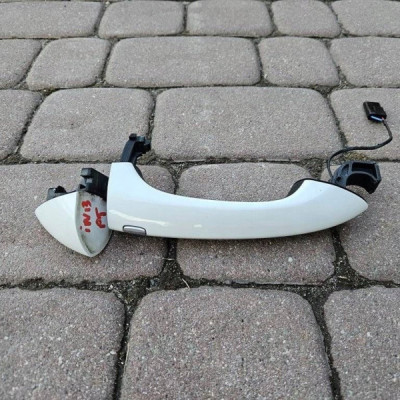 Klamka drzwi tył tylna LEWA / PRAWA Z40R KEYLESS biała Opel Insignia B