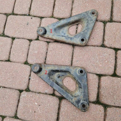 Wspornik mocowanie zawieszenia sanek przednich Opel Insignia A