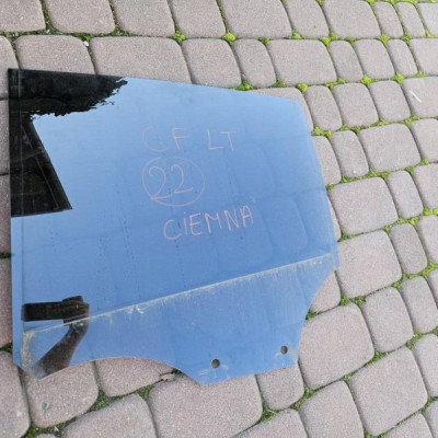 Szyba drzwi tył tylna lewa ciemna 2022R - ROCZNIK NA SZYBIE Opel Corsa F