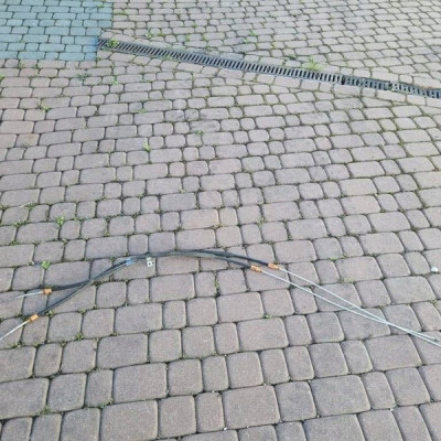 Linka hamulca ręcznego komplet IGŁA Peugeot 208 Opel Corsa F 9836251580