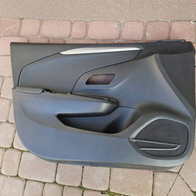 Boczek tapicerka drzwi przód przedni lewy skóra EU Opel Corsa F 93476747