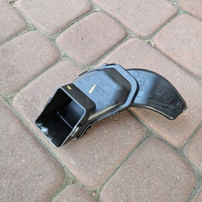 Rura dolot powietrza nawiewu nadmuchu nagrzewnicy Opel Corsa F 7015031158