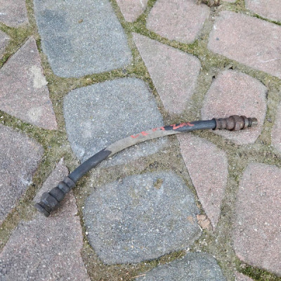 Przewód hamulcowy koła tył tylny wąż hamulcowy prawy Opel Corsa E