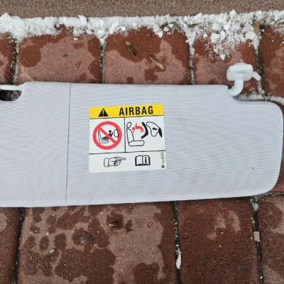 Daszek osłona przeciwsłoneczna słonecznik prawa EUROPA Opel Corsa E