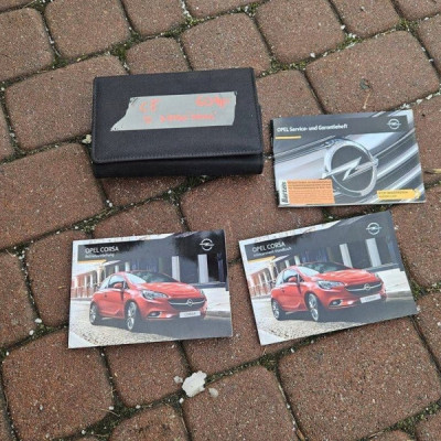 Ksiązka serwisowa instrukcja obsługi - 60259 km Opel Corsa E