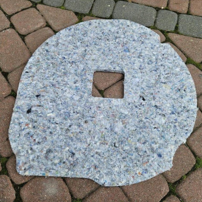 Dywan wykładzina bagażnika koła zapasowego wnęki Opel Mokka B