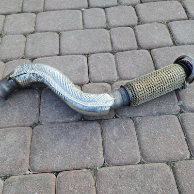 Rura łącznik wydechu wydechowy 1.2i HN01 elastyczna Opel Astra L VI