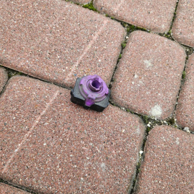 Uchwyt mocowanie gumka chłodnicy wspornik Opel Mokka B 9835858180