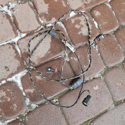 Instalacja wiązka parkowania PDC tył 4PDC Opel Corsa E 13359494