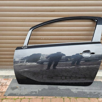 Drzwi przód przednie lewe czarne Z22c wer. 3 drzwi Opel Corsa E