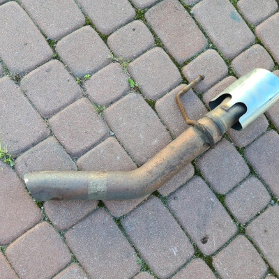 Rura wydech chrom chromowana Astra J Zafira C