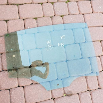 Szyba prawy tył Sedan Hatchback 2010r. Insignia