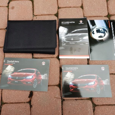 Książka serwisowa komplet Opel Astra K