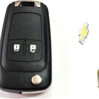 KLUCZYK PILOT OBUDOWA Chevrolet 2 przyciski LOGO