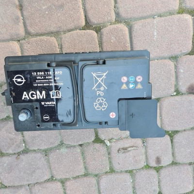Akumulator ORYGINAŁ GM Opel Astra K V 13598116