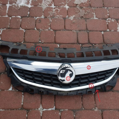 Atrapa Grill Antrapa chrom Opel Astra J 4 IV