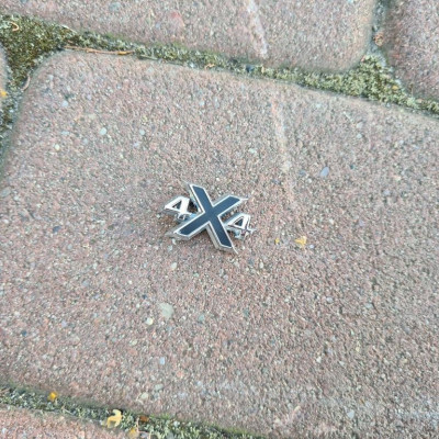 Emblemat logo 4x4 napis Opel Insignia B