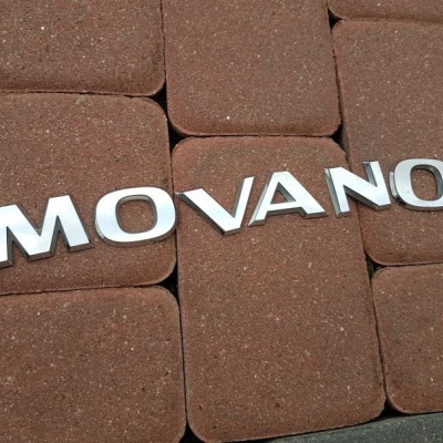 Emblemat napis MOVANO MASTER OPEL ECO Flex