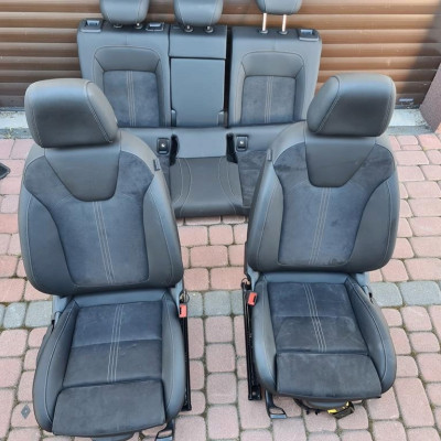 Fotel fotele skóra alkantara Opel Astra K V 5