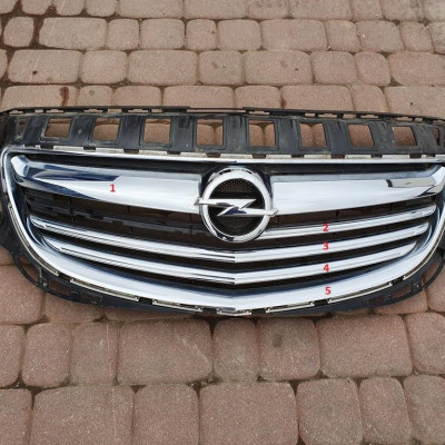Grill atrapa chrom elementy Opel Insignia LIFT FL