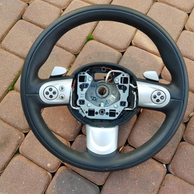 Kierownica multifunkcja skóra MINI Cooper R56 182