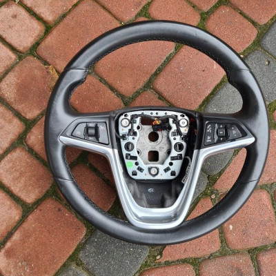 Kierownica skórzana skóra IGŁA Opel Insignia 78