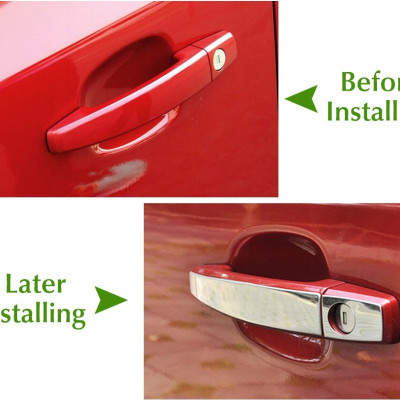 Nakładki chrom chromowane na klamki Opel Zafira C