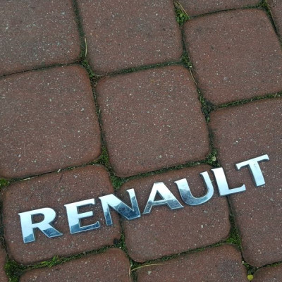 Napis emblemat napis logo Renault
