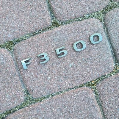 Napis logo emblemat F3500 MOVANO B Master III