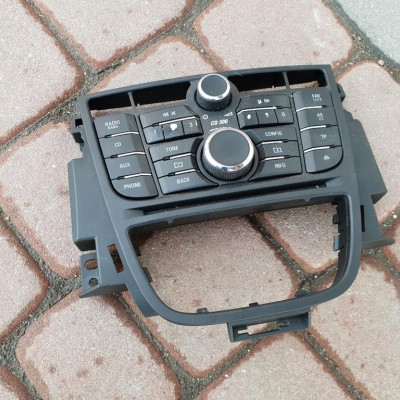 Panel sterowania radia Opel Astra J IV 13346049