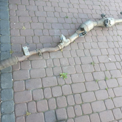 Rura wydech katalizator PDF Vivaro B Trafic III