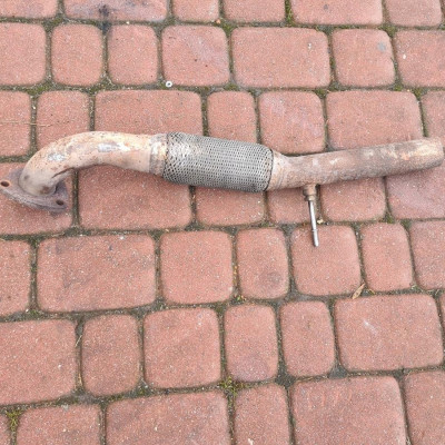 Rura wydech siatka 1.7CDTI Opel Meriva B