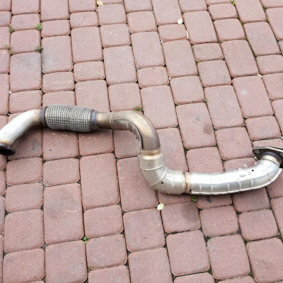 Rura wydechowa 1.4T wydech tłumik Opel Astra K V